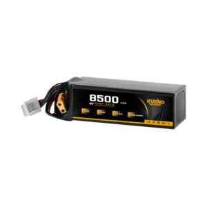 High-Voltage 30.4V 8500mAh 8S1P 70C LiPo Battery for FPV Drone RC Helicopter