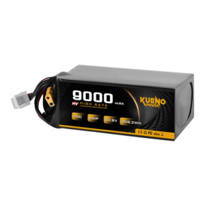 High-Voltage 22.8V 9000mAh 6S1P 70C LiPo Battery for FPV Drone